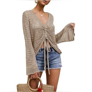 Crochet Crop Sweater